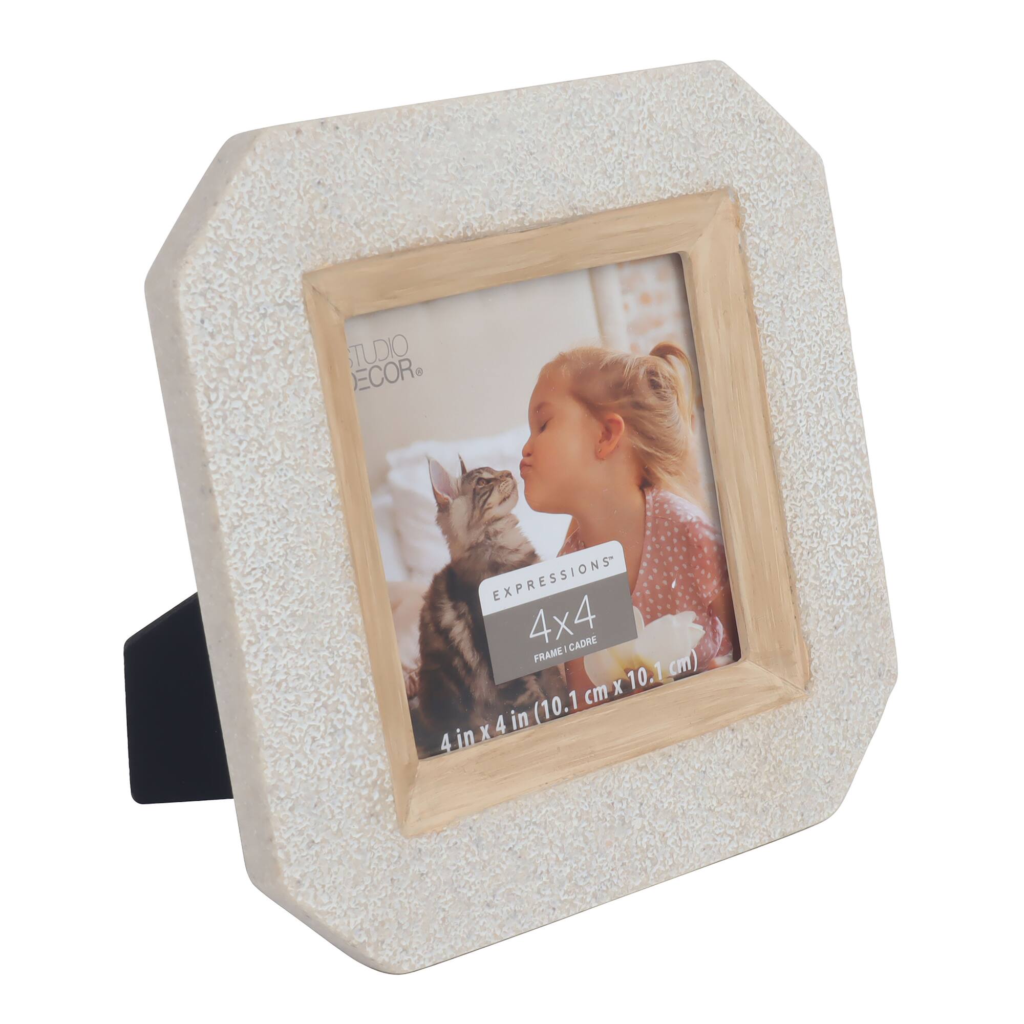 Expressions™ Light Gray Stone Frame by Studio Décor